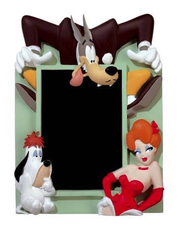 TEX AVERY: DROOPY, THE WOLF & THE GIRL - 3D resin photo frame