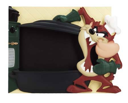 LOONEY TUNES: TAZ COOK - 3D resin photo frame