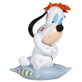 TEX AVERY: DROOPY, BLUE PILLOW - 16 cm resin statue