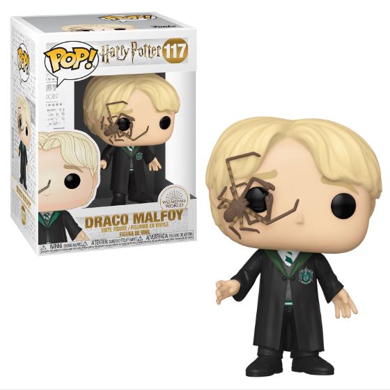 HARRY POTTER: DRACO MALFOY WITH WHIP SPIDER, FUNKO POP! 117
