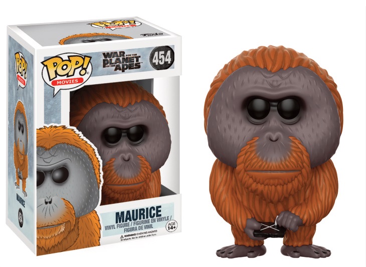 WAR FOR THE PLANET OF THE APES: MAURICE, FUNKO POP! MOVIES #454 - 10 cm vinyl figure