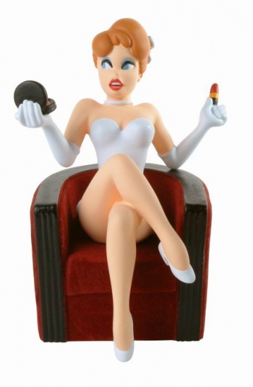 DROOPY: THE GIRL IN ARMCHAIR - 11 cm resin statue