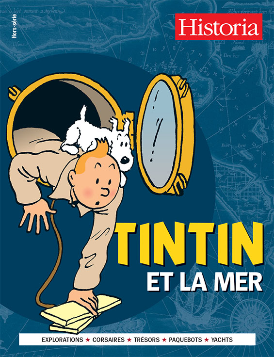 TINTIN: TINTIN ET LA MER - hors-série Le Point / Historia, édition 'collector'
