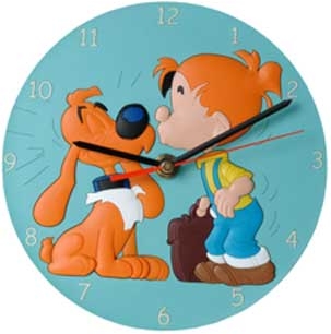 BILLY & BUDDY - pvc clock 18 cm