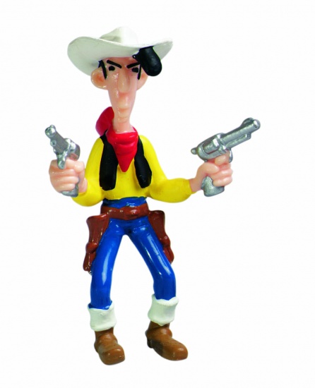 LUCKY LUKE WITH 2 REVOLVERS