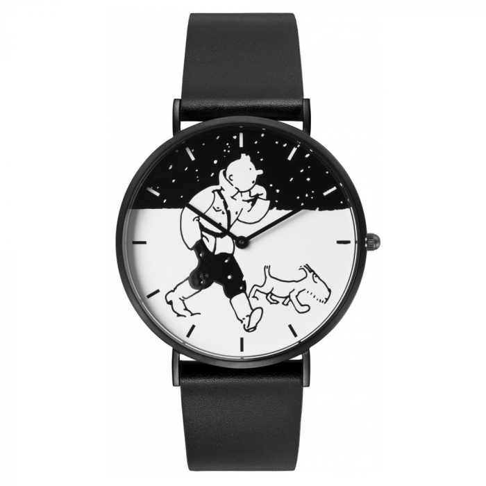Tintin Watch Soviets Classic Snow Ice Watch Moulinsart (82431)