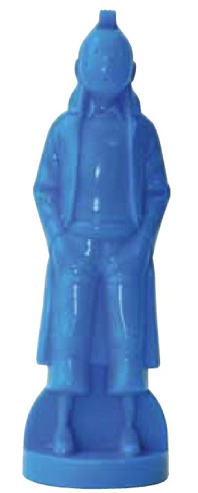 TINTIN - OSCAR BLEU - 29.5 cm pvc figurine