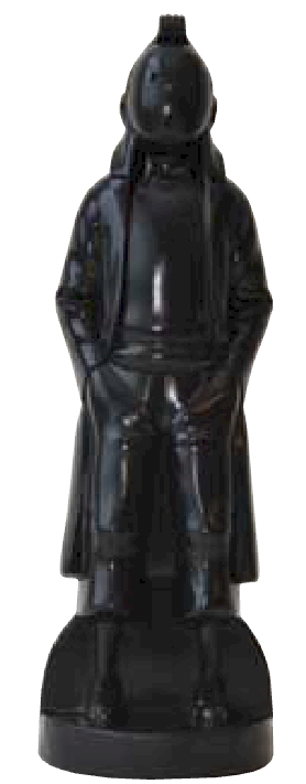 TINTIN - OSCAR NOIR - 29.5 cm pvc figurine