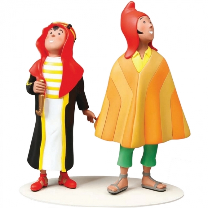Figurines de collection Abdallah et Zorrino Le Musée Imaginaire de TINTIN Tintinimaginatio 46015