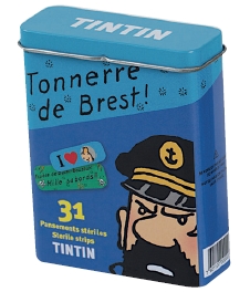 TINTIN - DRESSINGS BLUE BOX - boxset of 31 sterile dressings