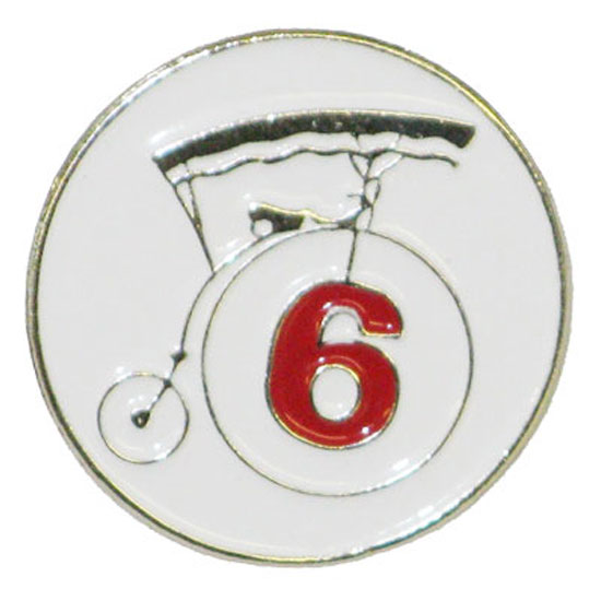 THE PRISONER - enamel pin badge