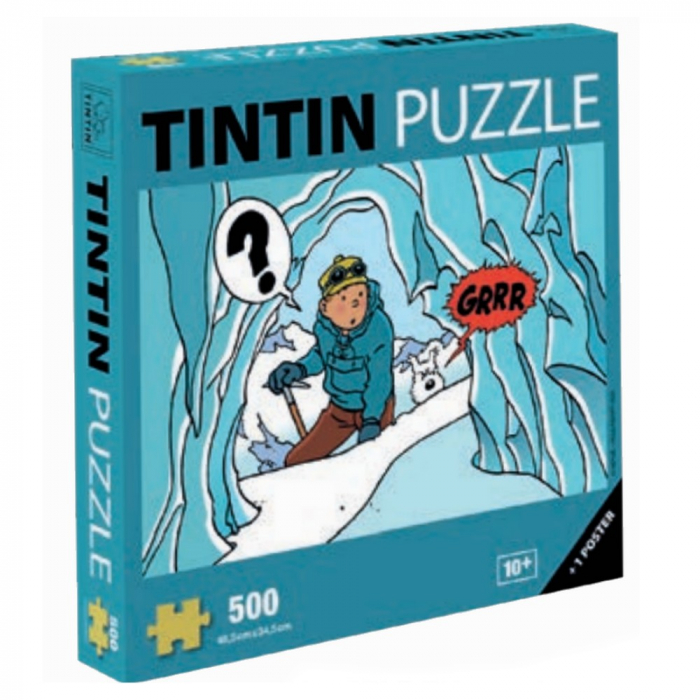 Tintin Jigsaw puzzle Tibet cave 500 pieces 48.5 x 34.5 cm + poster (81553)