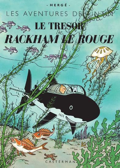 TINTIN - LE TRESOR DE RACKHAM LE ROUGE - édition grand format 33 x 42 cm