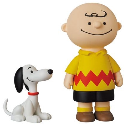 Figurine Peanuts 50's Charlie Brown & Snoopy Medicom Ultra Detail Figure UDF series 12 618