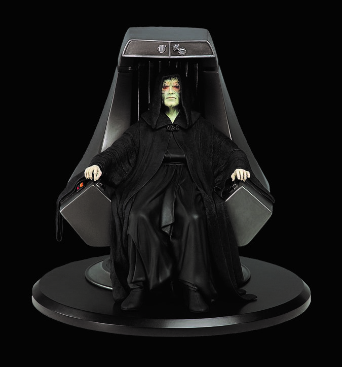 Figurine Attakus Elite Star Wars Emperor Palpatine & Imperial Throne 1/10 sw023 2015