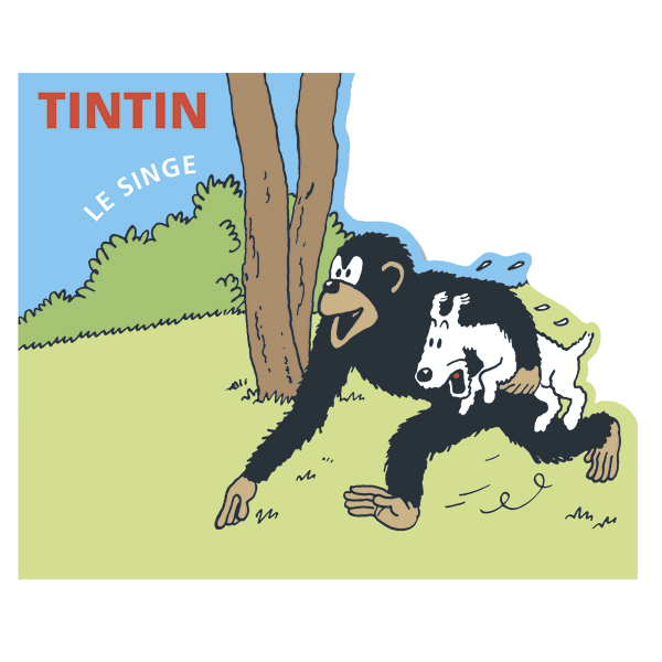 TINTIN - LE SINGE