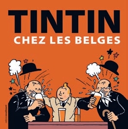 TINTIN - CHEZ LES BELGES - livre 64 pages