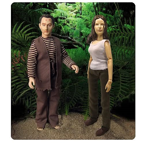 LOST - BEN LINUS & KATE AUSTEN - 20 cm retro action dolls 2 pack