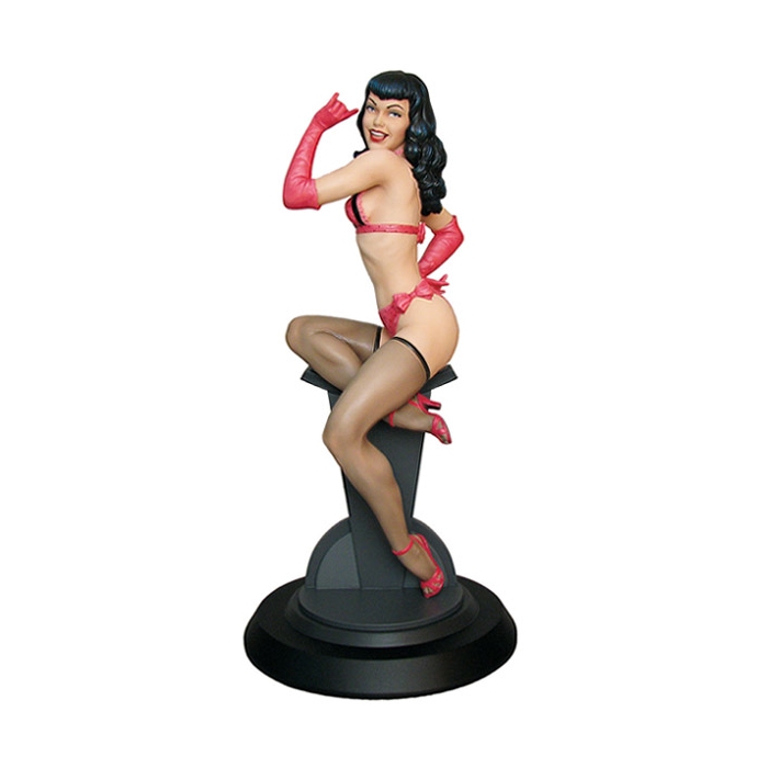 BETTIE PAGE - GIRL OF OUR DREAMS - 19 cm resin statue