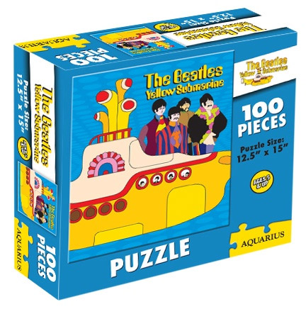 THE BEATLES - YELLOW SUBMARINE - 100 pieces 32 x 38 cm jigsaw puzzle