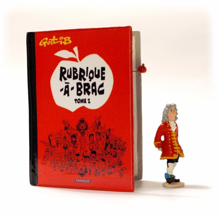 RUBRIQUE-A-BRAC - ISAAC NEWTON, COLLECTION ECHAPPEE BULLES - metal figurine