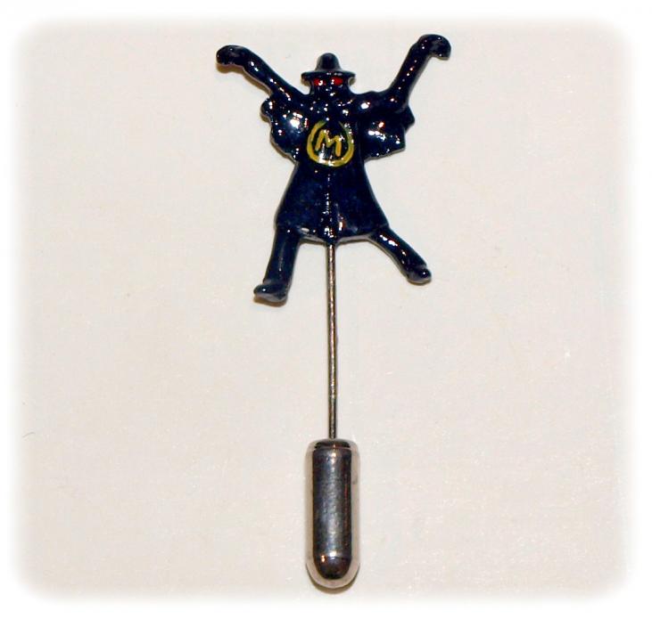BLAKE & MORTIMER - OLRIK THE YELLOW MARK - 4.5 cm metal pin
