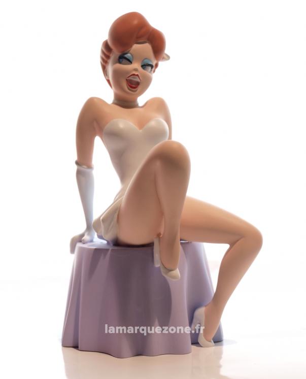 TEX AVERY: THE GIRL - 14 cm resin statue (second hand item)