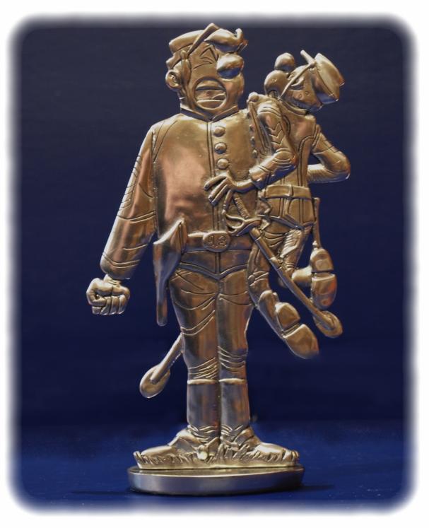 BLUECOATS - CHESTERFIELD & BLUTCH - 13 cm metal figurines