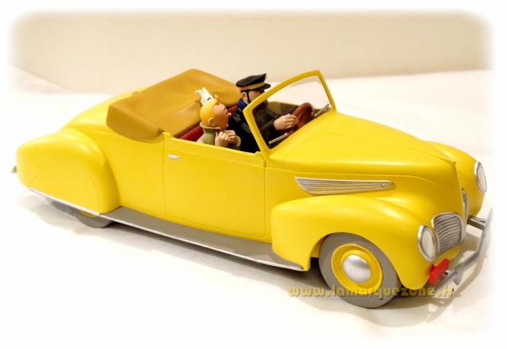 TINTIN - FORD LINCOLN ZEPHYR - 36 cm replica vehicle 1/14