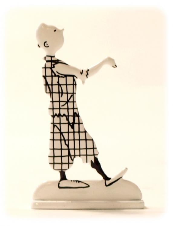 TINTIN - SOVIETS - 5.5 cm metal figurine