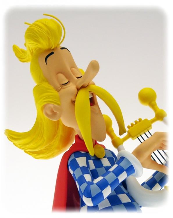 ASTERIX - CACOFONIX - 16 cm resin bust