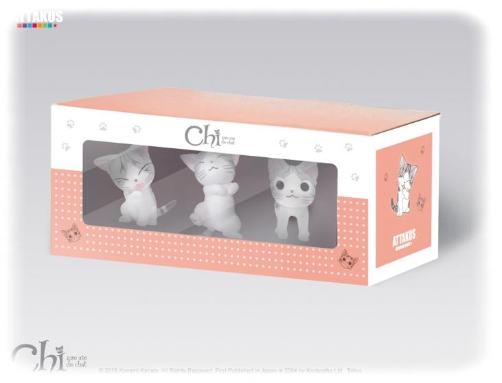 CHI'S SWEET HOME: BOXSET N°2 - boxset of 3 pvc figures