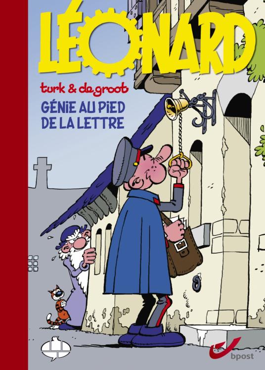 LEONARD - GENIE AU PIED DE LA LETTRE DELUXE EDITION - stamped book