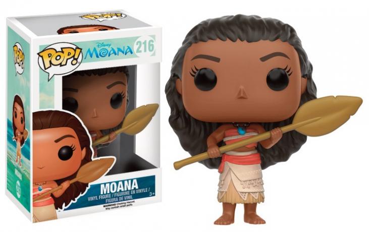 MOANA: MOANA WITH OAR (Exclusive), POP! - 10 cm vinyl figure