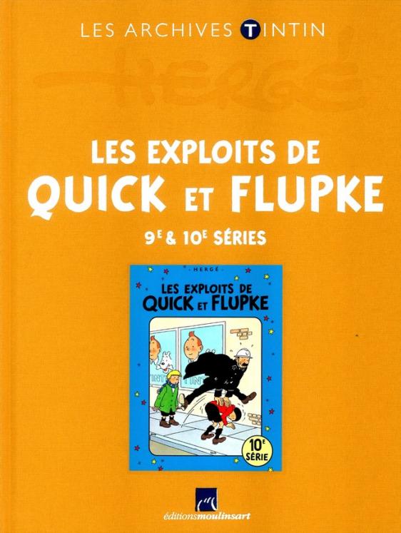 LES ARCHIVES TINTIN: Quick & Flupke 9e & 10e séries Hergé Moulinsart 2013 (2544010)