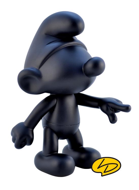 SMURFS: ARTOYS BLACK - 20 cm vinyl figurine