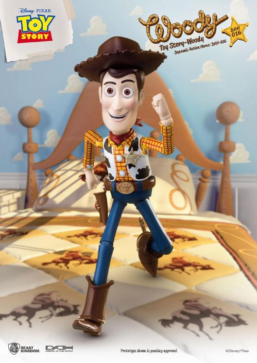 TOY STORY: WOODY, DYNAMIC ACTION HEROES (DAH 016) - 1/9 18 cm action figure