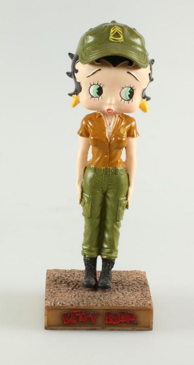 BETTY BOOP: MILITAIRE - 14.5 cm resin statue