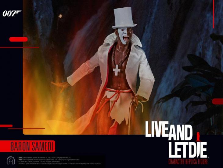 JAMES BOND, LIVE AND LET DIE: BARON SAMEDI - 12 sixth scale collector figure