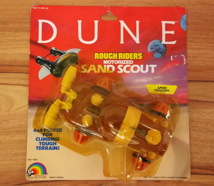 DUNE: SAND TRACKER (ROUGH RIDERS MOTORIZED SAND SCOUT) - LJN Toys 1984
