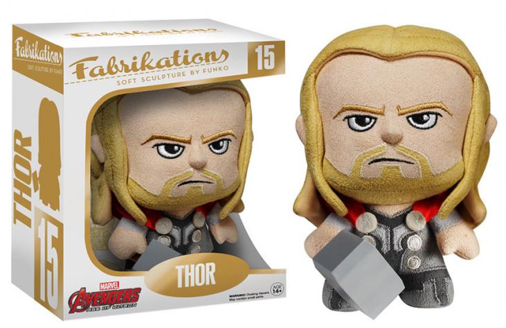 THE AVENGERS, AGE OF ULTRON: THOR FABRIKATIONS - 15 cm plush