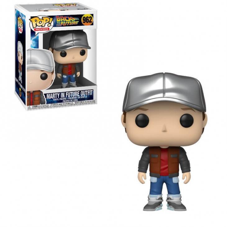 BACK TO THE FUTURE: MARTY IN FUTURE OUTFIT, FUNKO POP! MOVIES 962