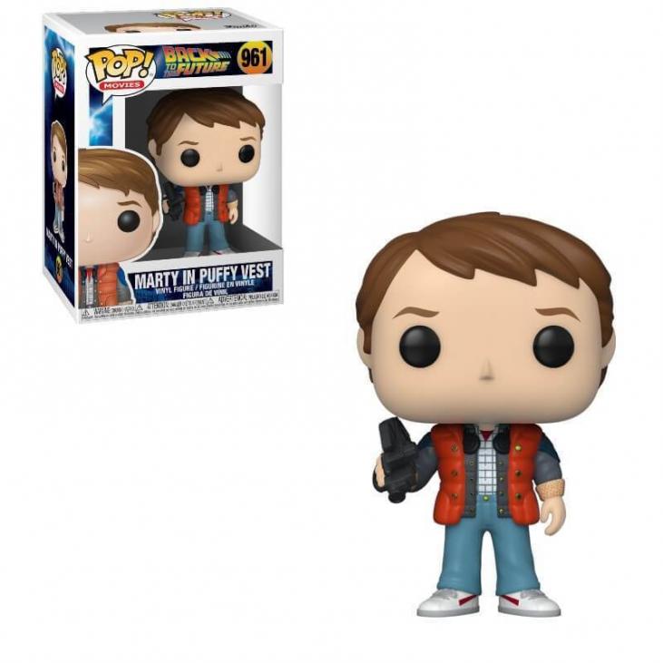 BACK TO THE FUTURE: MARTY IN PUFFY VEST, FUNKO POP! MOVIES 961