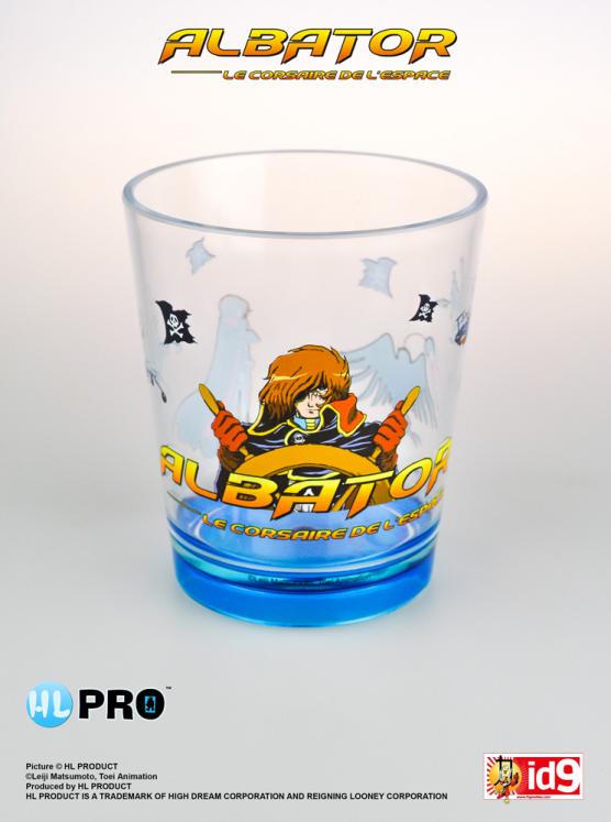 Captain Harlock plastic cup #02 HL Pro