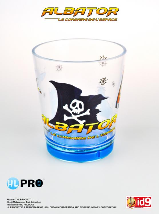 Captain Harlock plastic cup #03 HL Pro