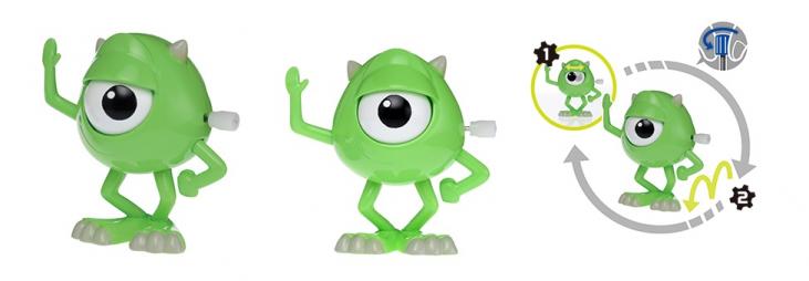 MONSTERS, INC.: MIKE, MOVIN' MOVIN' #8 - 6 cm wind-up figure