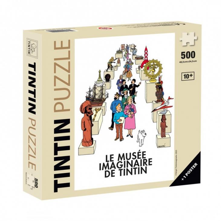 Tintin Jigsaw puzzle Le Musée Imaginaire 500 pièces Tintinimaginatio (81559)