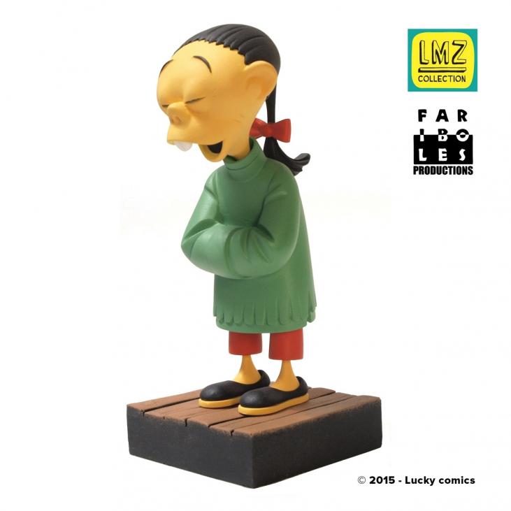 LUCKY LUKE: MING LI FOO, LE BLANCHISSEUR - La Marque Zone exclusive - 16 cm resin statue