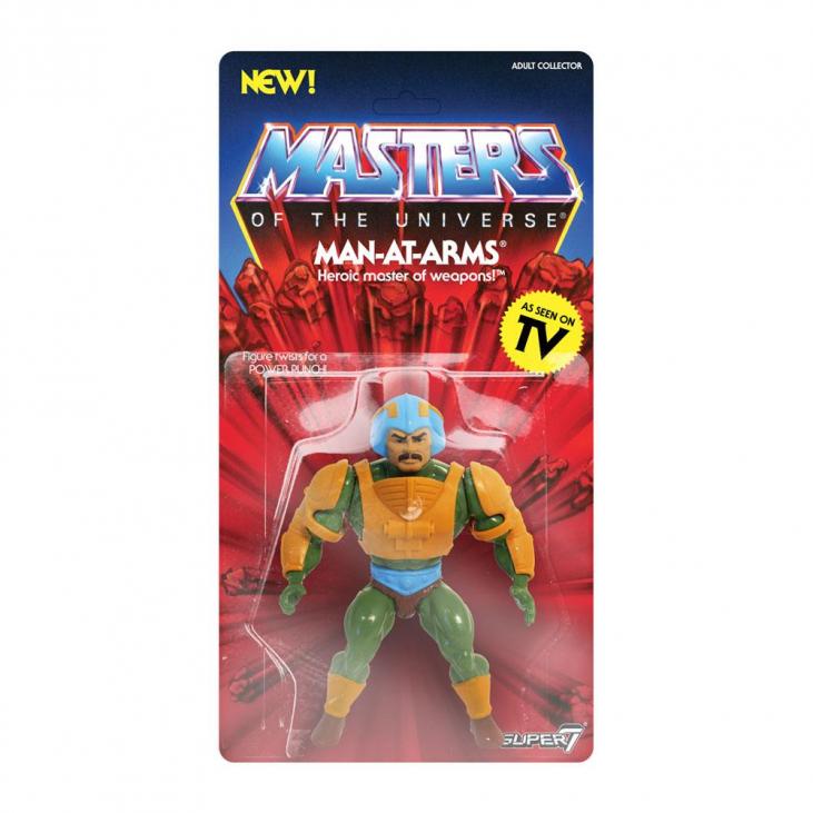 MASTERS OF THE UNIVERSE: MAN-AT-ARMS -  figurine articulée Vintage Collection 14 cm