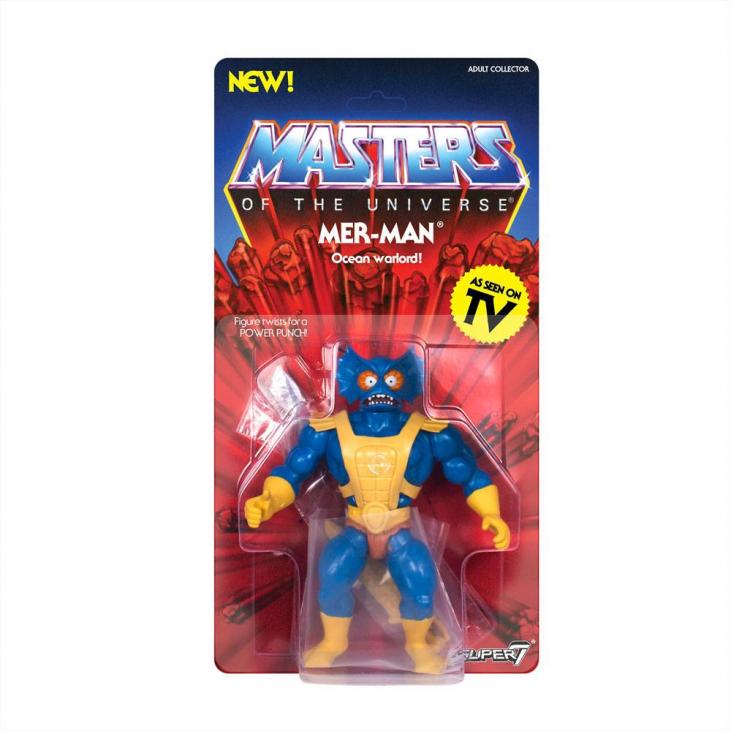 MASTERS OF THE UNIVERSE: MER-MAN -  figurine articulée Vintage Collection 14 cm